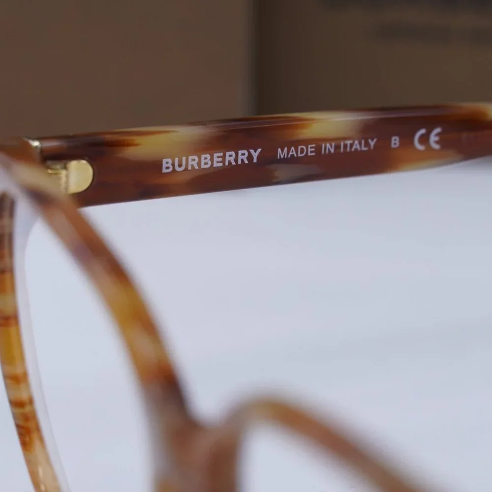 Burberry BE2332 3915 Square Eyeglasses 52mm - Spotted Havana - Picture 6 of 11